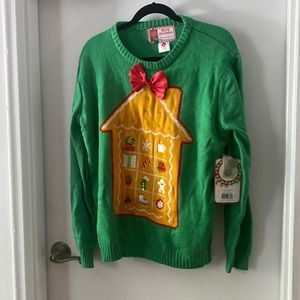 LIGHT UP CHRISTMAS SWEATER PERFECT FOR UGLY SWEATER PARTY